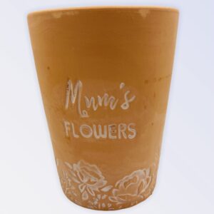 Mum's Flowers Plant Pot