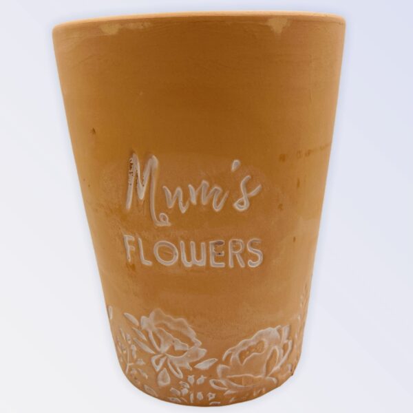 Mum's Flowers Plant Pot