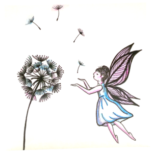 Fairy Design Message Card