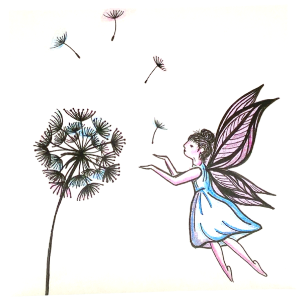 Fairy Design Message Card